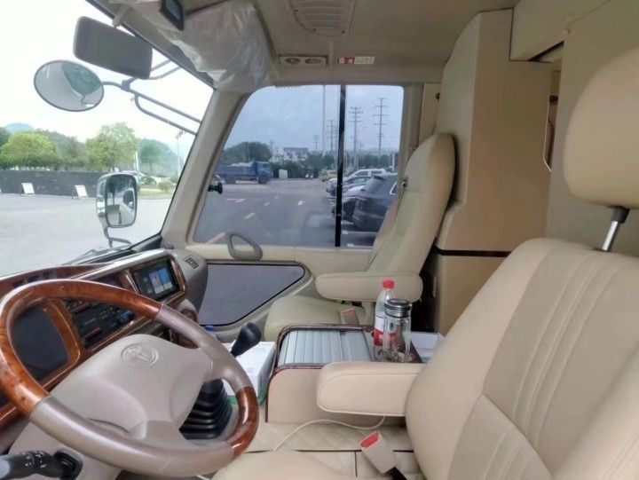 30 Seats Diesel Toyota Coaster Bus for Tourist Luxury Bus Emission Standard Euro 3
