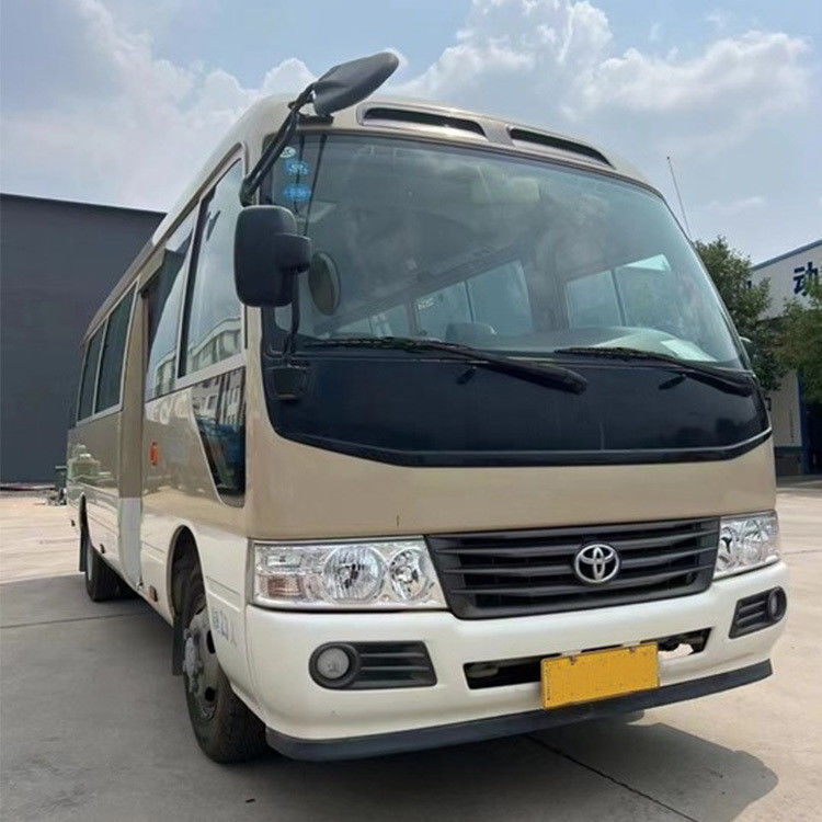 Euro 3 Emission Standard Deisel Fuel Toyota Coaster Bus with Used 30 Seats 25 Seater