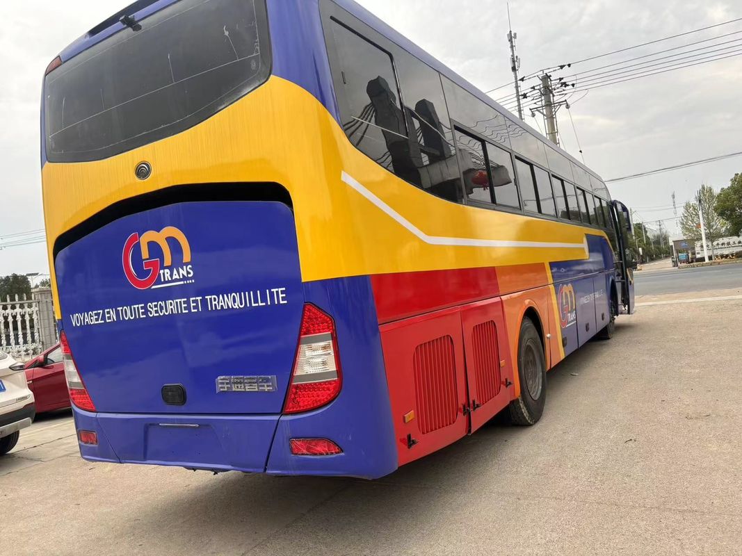 72 Seats Left Hand Drive Passenger Bus with Euro 4 Emission Standard Engine Capacity 8L