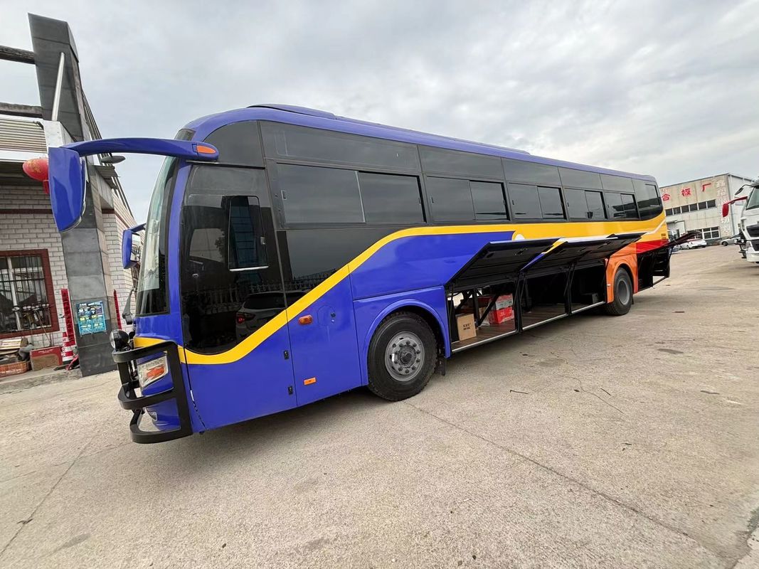 72 Seats Left Hand Drive Passenger Bus with Euro 4 Emission Standard Engine Capacity 8L
