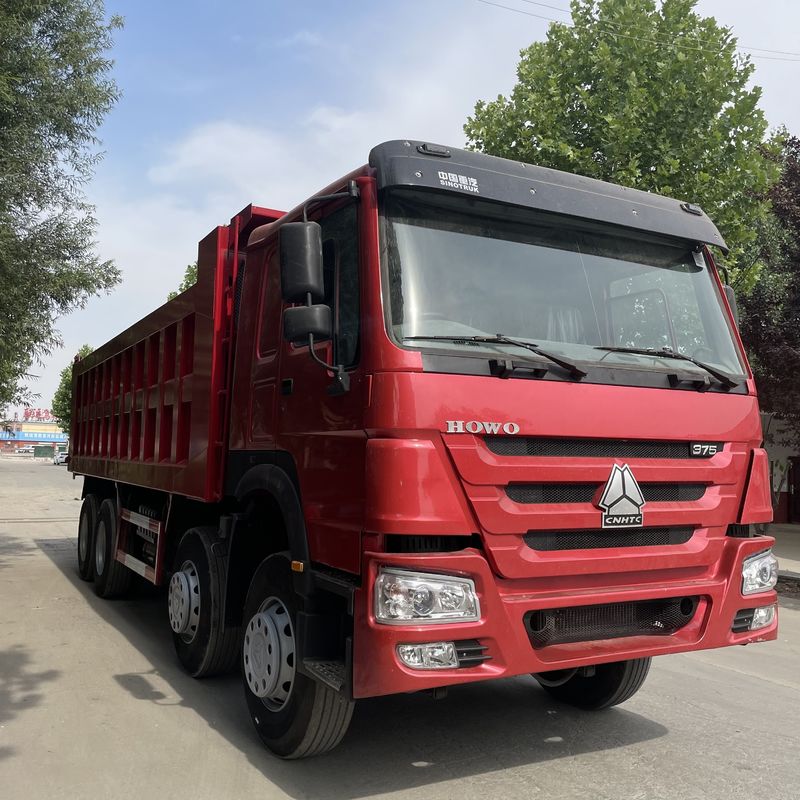Maximum Torque 1500-2000Nm SINO TRUCK Used HOWO 8*4 Heavy-duty Dump Truck Tipper Dumper