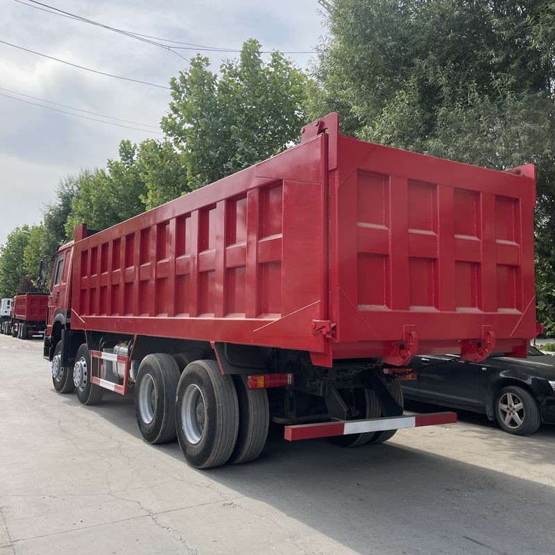 Maximum Torque 1500-2000Nm SINO TRUCK Used HOWO 8*4 Heavy-duty Dump Truck Tipper Dumper