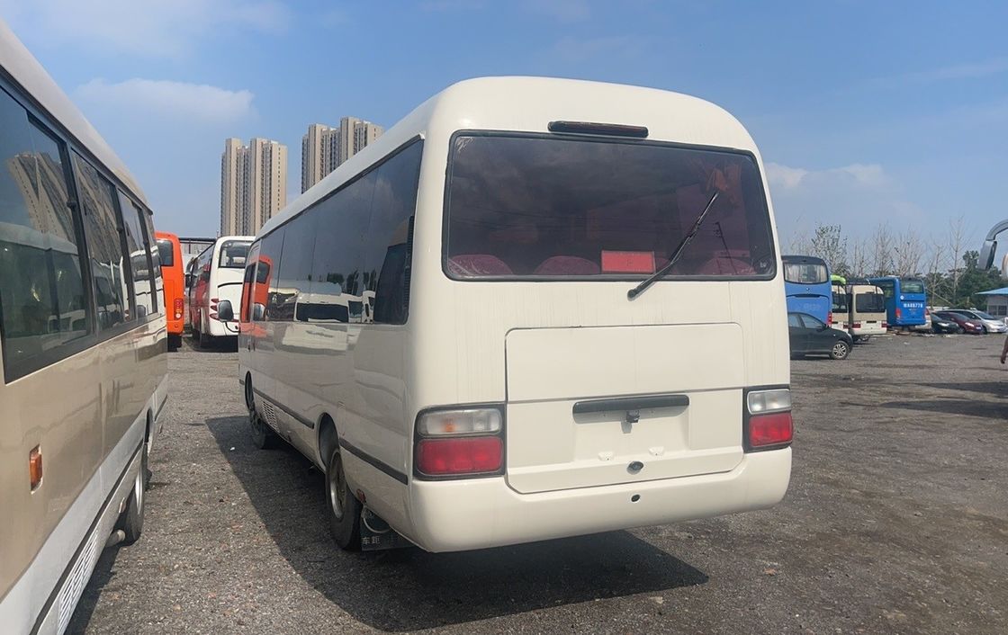 30 Seater Toyota Coaster Bus Left Drive and Comfortable Style with Diesel Engine