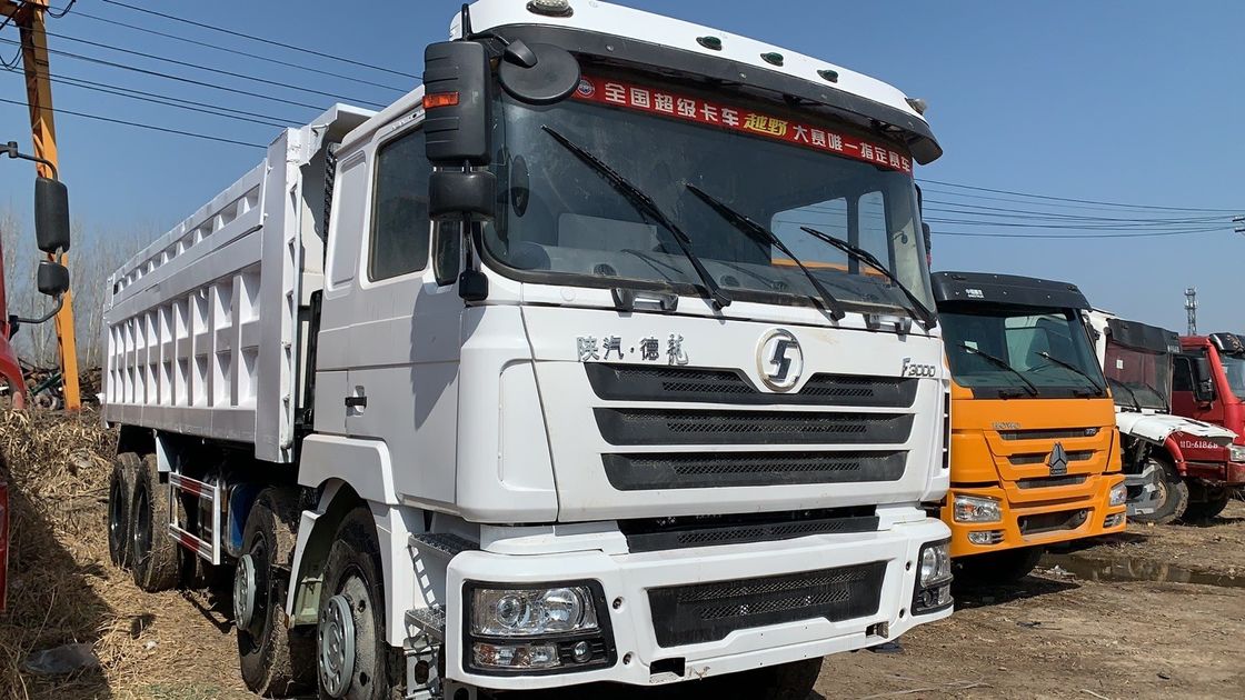 WEICHAI Engine Used Shacman Howo 380HP 8*4 Heavy-duty Dump Truck Tipper Truck Dumper