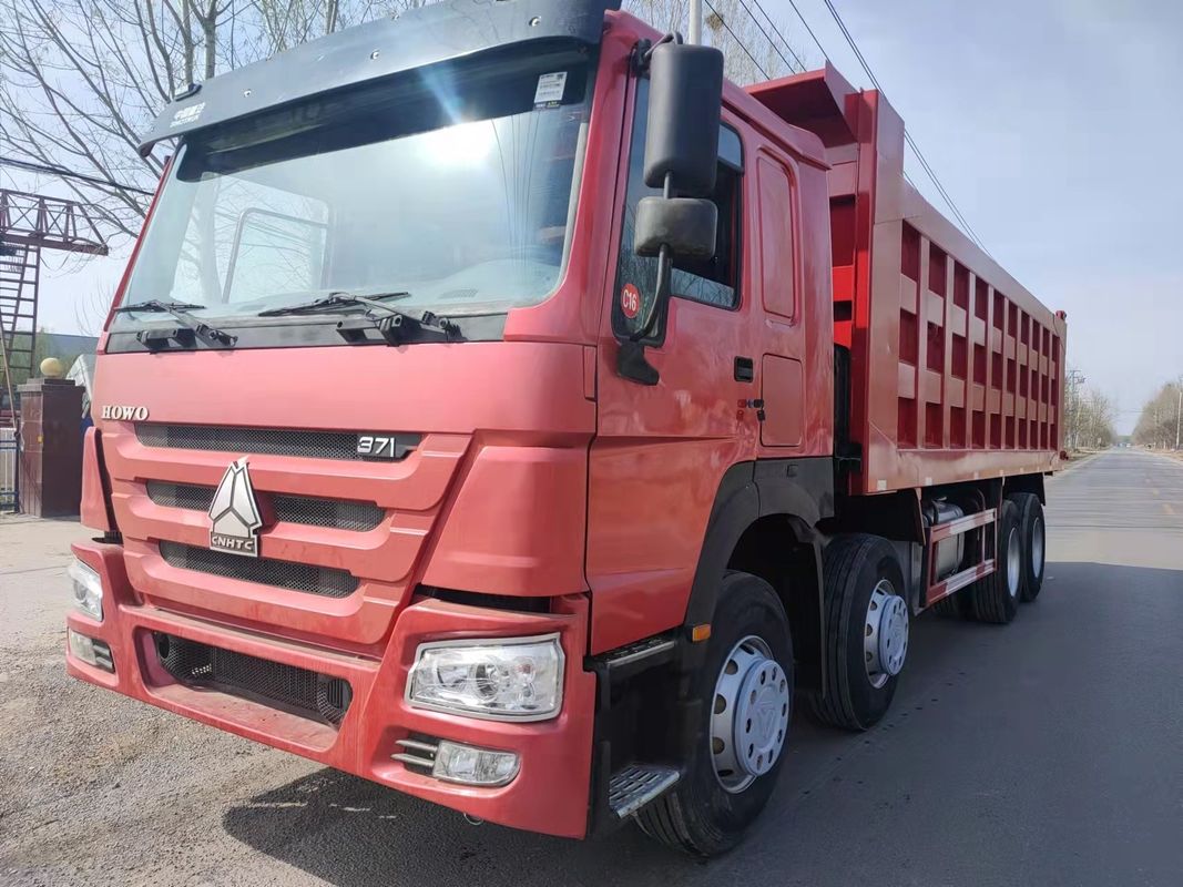 SINO 8*4 Heavy-duty Dump Truck Tipper Truck LHD Capacity Load 11 20T Engine Capacity 8L