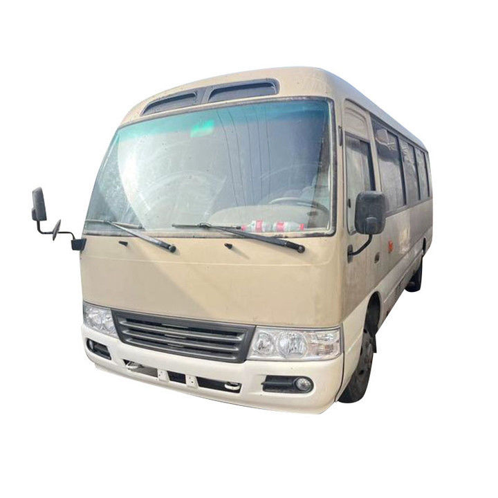 Euro 3 Emission Standard Used Toyota Coaster Bus 30 Seater with Engine Capacity 4L