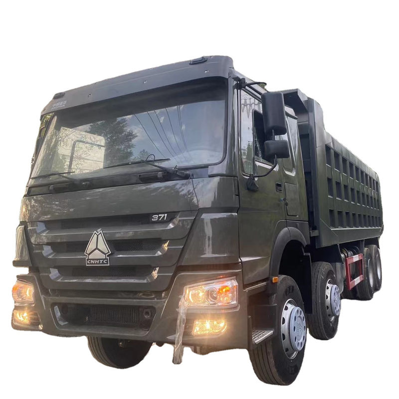 11-20T Load Capacity Manual Air Conditioner Used SINO HOWO 8*4 Heavy-duty Dump Truck