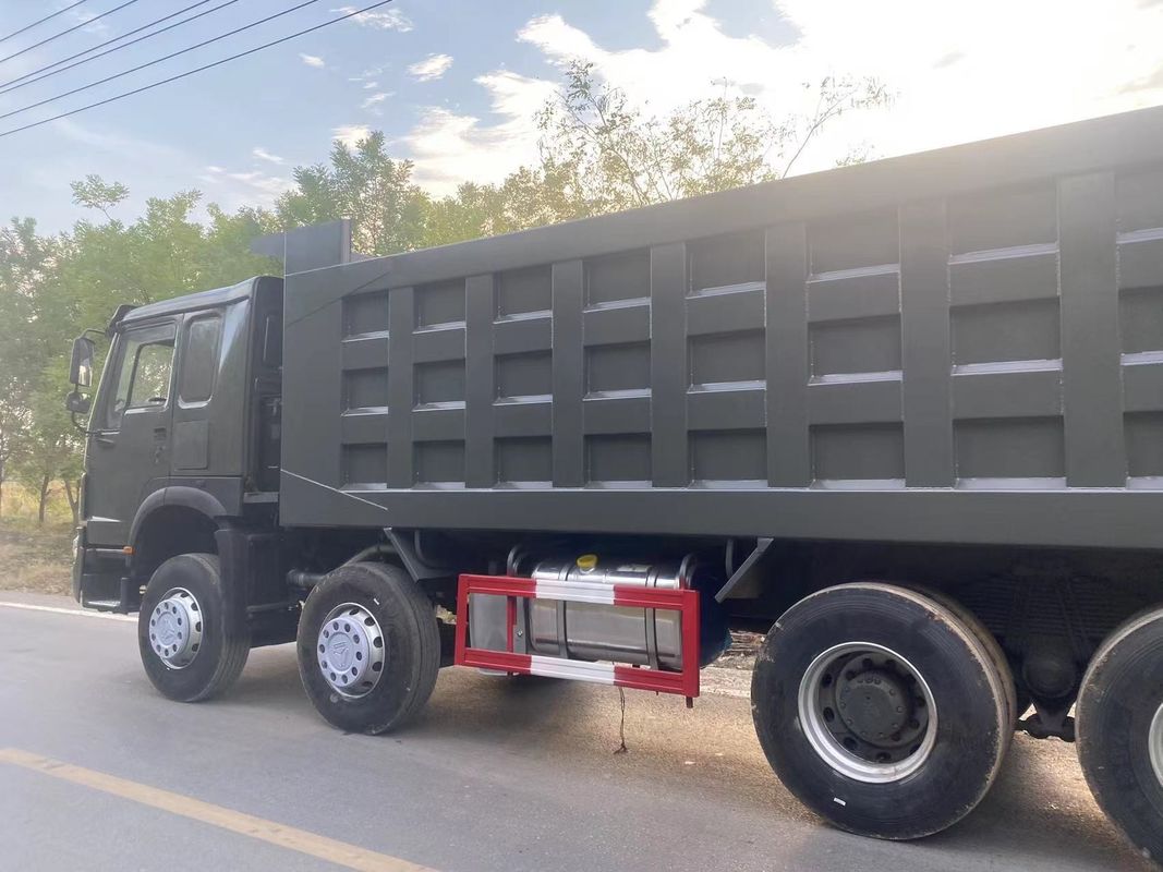 11-20T Load Capacity Manual Air Conditioner Used SINO HOWO 8*4 Heavy-duty Dump Truck