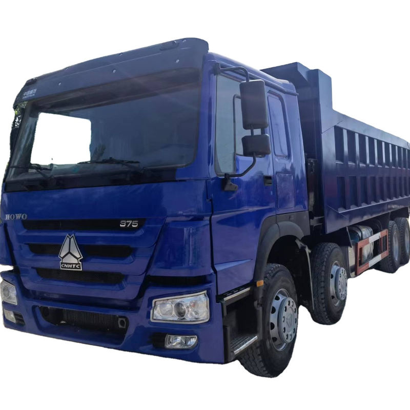 16 Wheeler HOWO 8X4 Heavy-duty Used Tipper Dump Truck with 300-400L Fuel Tank Capacity