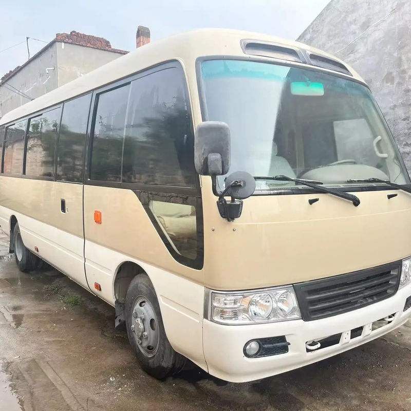30 Seater Toyota Coaster Buses with Refurbished Engine Capacity 4L Diesel at Affordable