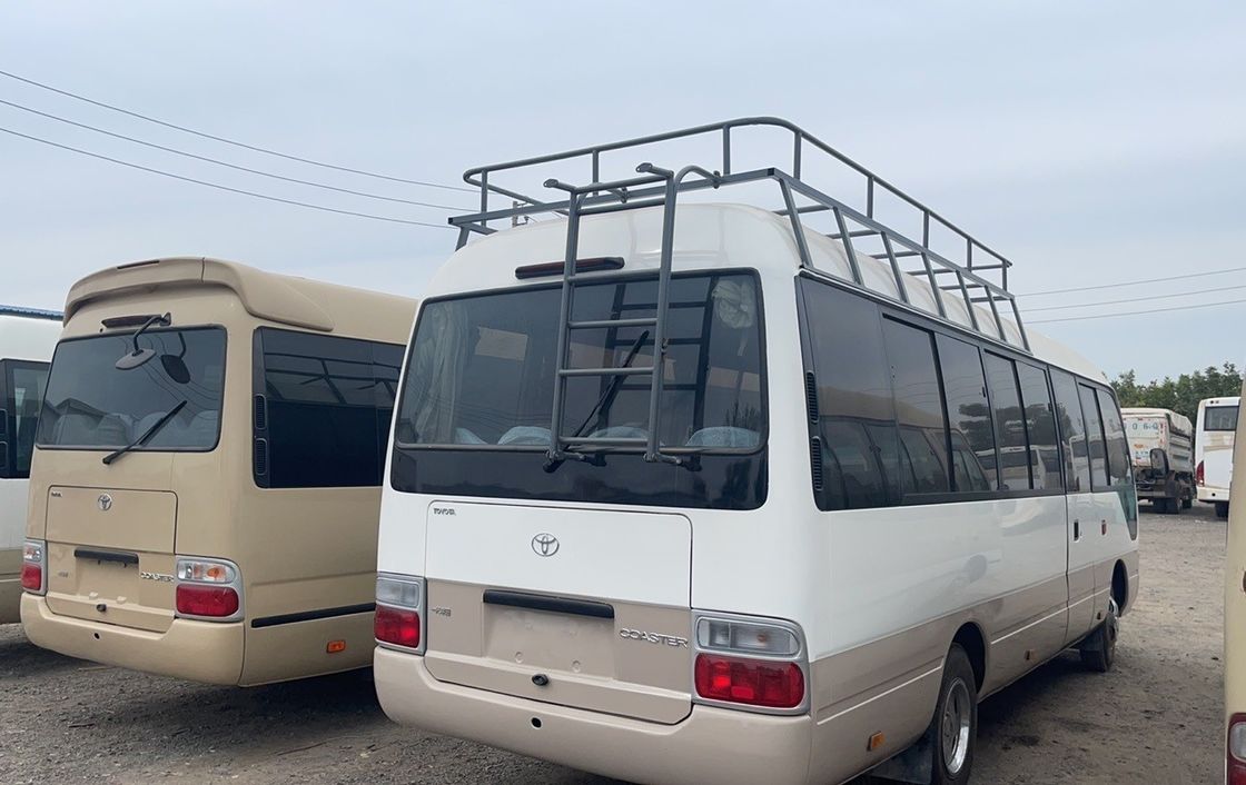 Used Toyota Coaster Bus 30 Seater Passenger Bus Second Hand Van Coaster Transportation
