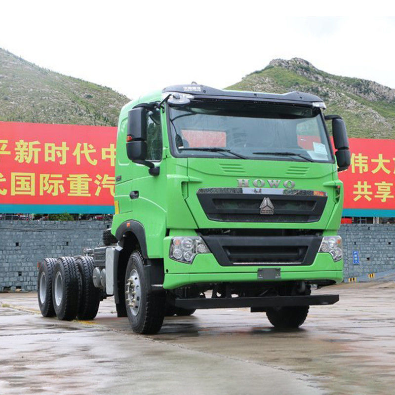 400hp 6X4 5.8m T7H HOWO Used Dump Tipper Truck with 5.8*2.35*1.5m Cargo Tank Dimension