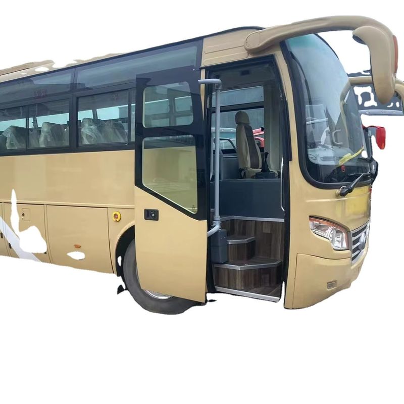 35 Seats Passenger Bus with AC Left Hand Drive Engine Capacity 8L Manual Transmission