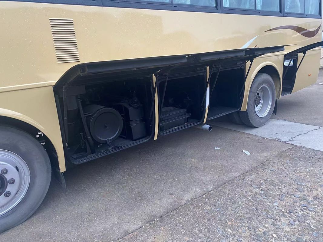 35 Seats Passenger Bus with AC Left Hand Drive Engine Capacity 8L Manual Transmission
