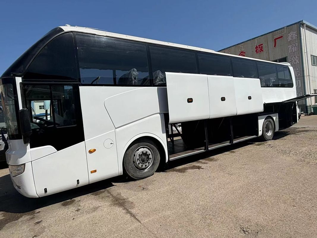 41-65 Seats Left Hand Drive ZK6122 Passenger Bus with Freezer Emission Standard Euro 3