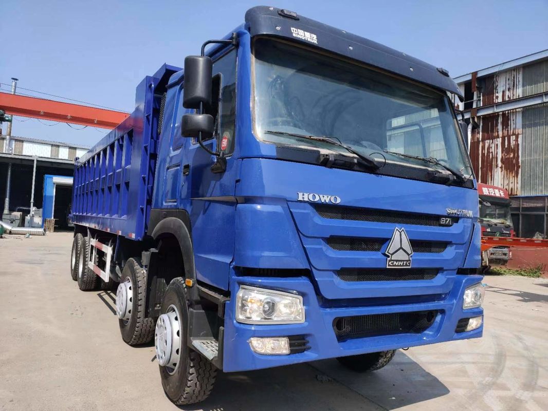 7300*2300*1500 Cargo Tank Used HOWO 8X4 Heavy-duty Dump Truck RHD Diesel Tipper Truck