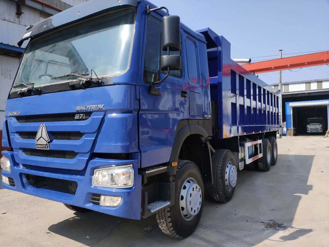 7300*2300*1500 Cargo Tank Used HOWO 8X4 Heavy-duty Dump Truck RHD Diesel Tipper Truck