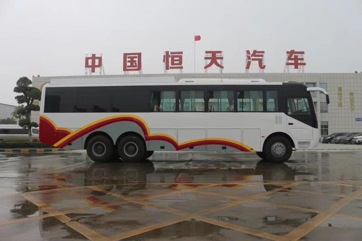 Manual Transmission 54 1 Seats Right Hand Drive CHTC Passenger Bus with Weichai Engine
