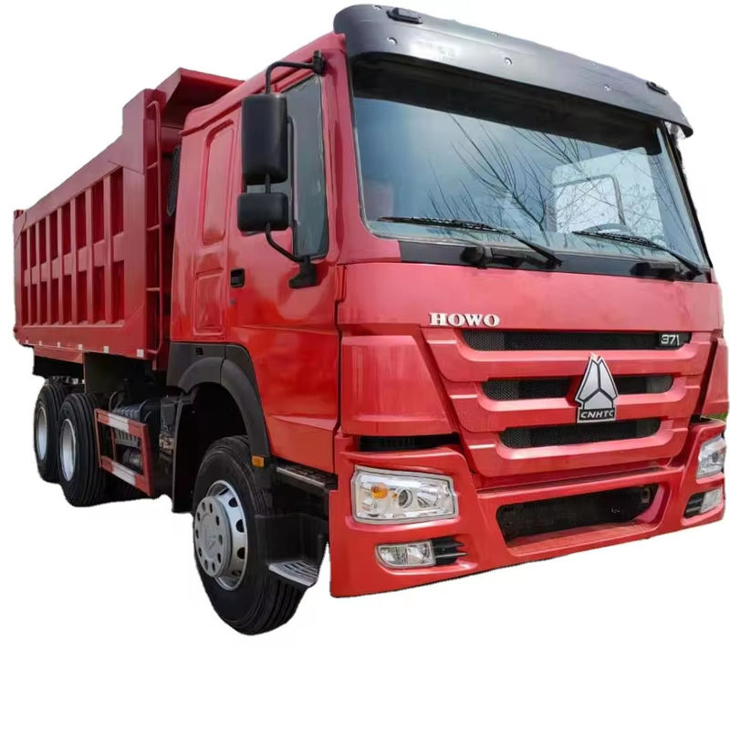 LHD SINO TRUCK HOWO 371HP 6*4 Heavy-duty Dump Tipper Truck with Manual Air Conditioner