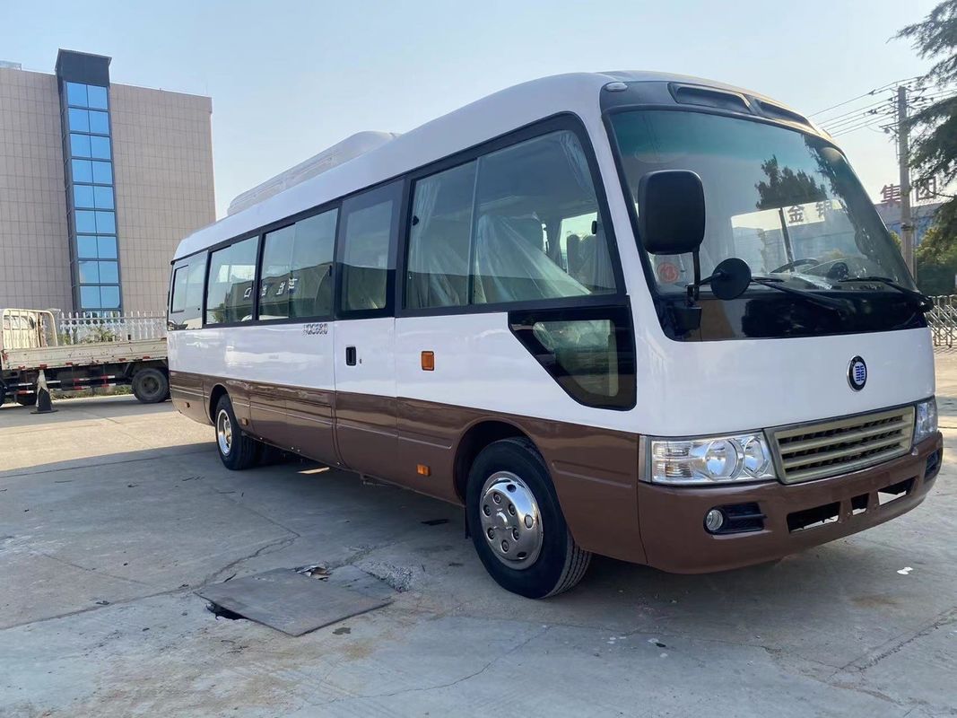 Engine Capacity 4L Left Drive 30 Seaters Coaster Bus for Your Business Needs