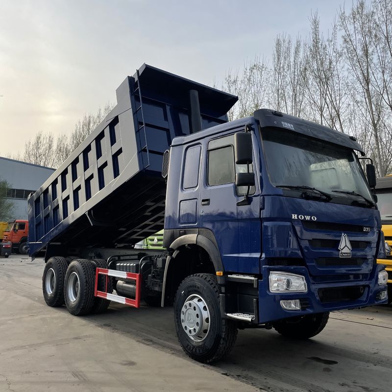 SINO TRUCK HOWO 371HP 6X4 Heavy-duty Used Dump Truck Tipper Truck with 10 1 PCS Tires