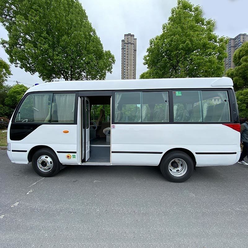 16-30 Seat Capacity Toyota Coaster Bus Left and Right Hand Drive Mini Bus