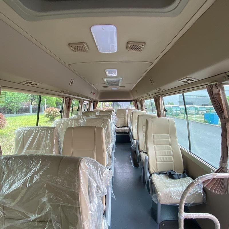 16-30 Seat Capacity Toyota Coaster Bus Left and Right Hand Drive Mini Bus