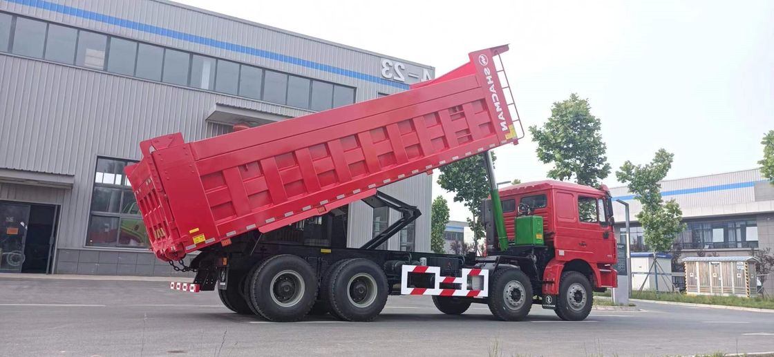 Shacman HOWO 380HP 8*4 Heavy-duty Dump Truck Tipper Dumper Euro 2 Emission Standard