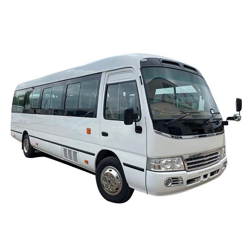 Used Manual Rhd Toyo ta Coaster Bus with Turbo Charger Engine and Performance