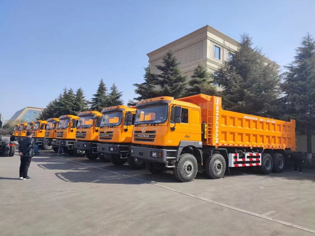 Max Horse power 400ps Shacman HOWO 380HP 8*4 Heavy-duty Dump Truck Tipper Truck Dumper