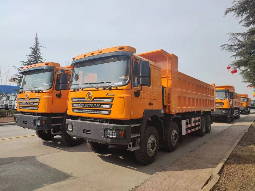Max Horse power 400ps Shacman HOWO 380HP 8*4 Heavy-duty Dump Truck Tipper Truck Dumper