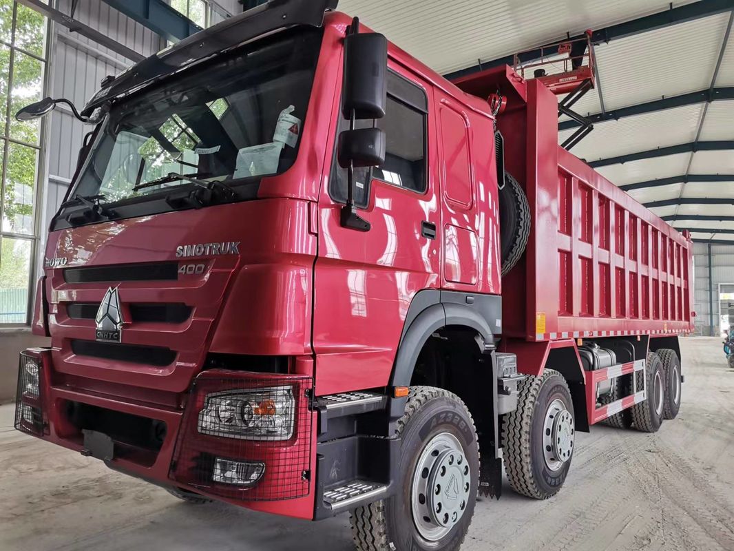 HW Gear Box SINO TRUCK HOWO 400HP 16 wheeler 8x4 Heavy-duty LHD Dump Truck Tipper Dumper
