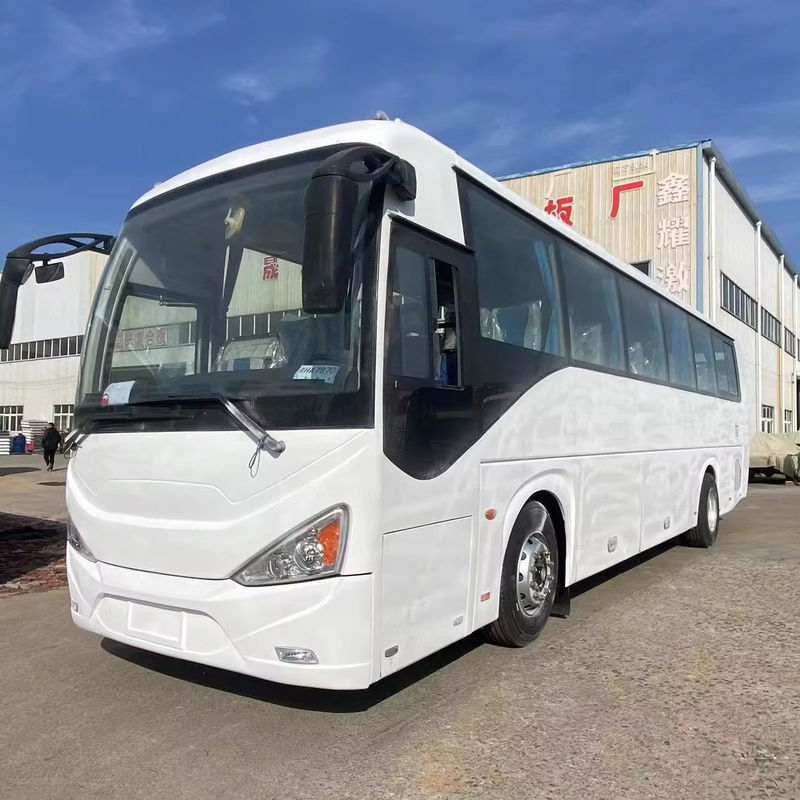 High Capacity 50 Seats Used Diesel Coach Buses for Factories and Schools Manual Gearbox
