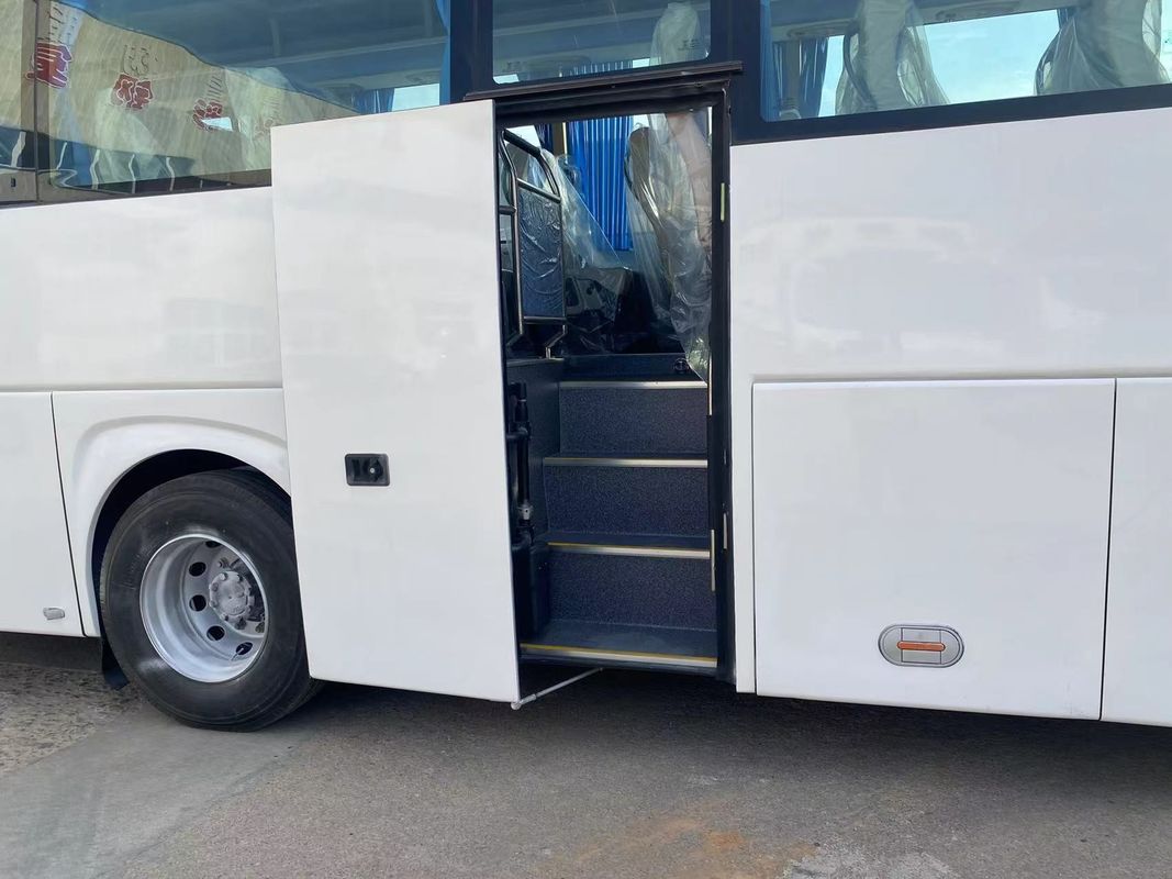 High Capacity 50 Seats Used Diesel Coach Buses for Factories and Schools Manual Gearbox