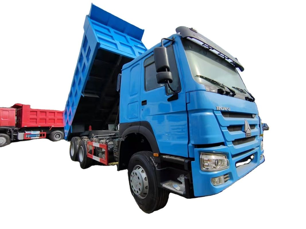 Fully Refurbished 371HP 6X4 HOWO Dump Truck for Urban Construction Muck Transportation