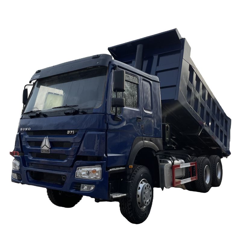 Fully Refurbished 371HP 6X4 HOWO Dump Truck for Urban Construction Muck Transportation