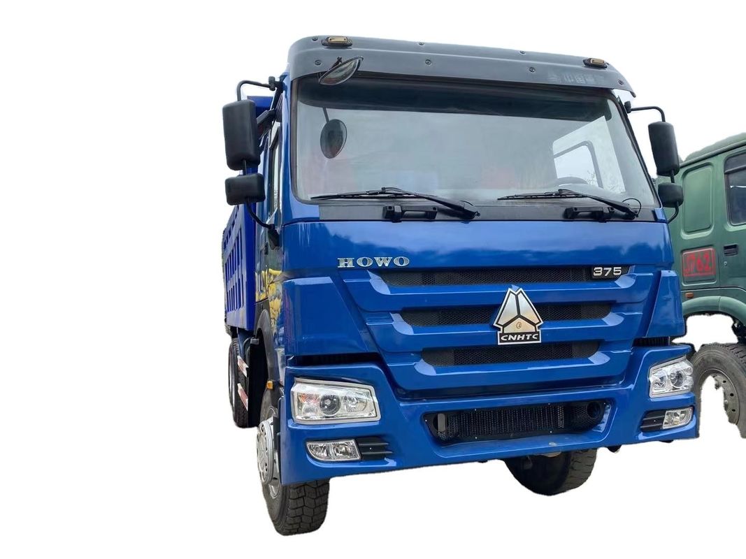 Fully Refurbished 371HP 6X4 HOWO Dump Truck for Urban Construction Muck Transportation