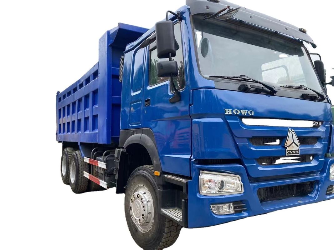 Fully Refurbished 371HP 6X4 HOWO Dump Truck for Urban Construction Muck Transportation