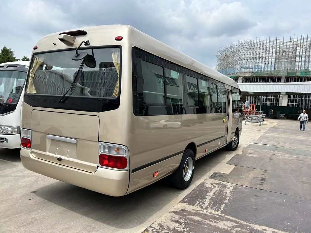 Used Toyota Coaster Bus 23-31 Seats with Turbo Charger Engine in Excellent Condition