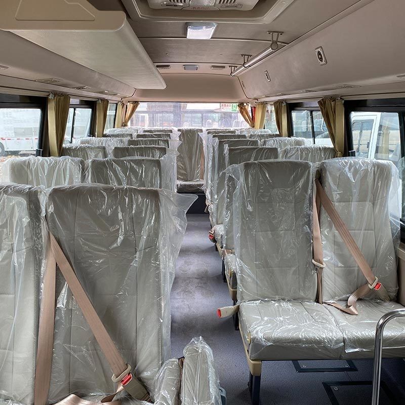 Max speed 100km/h Passenger Van Coaster 31 seats mini BUS for Event Transportation