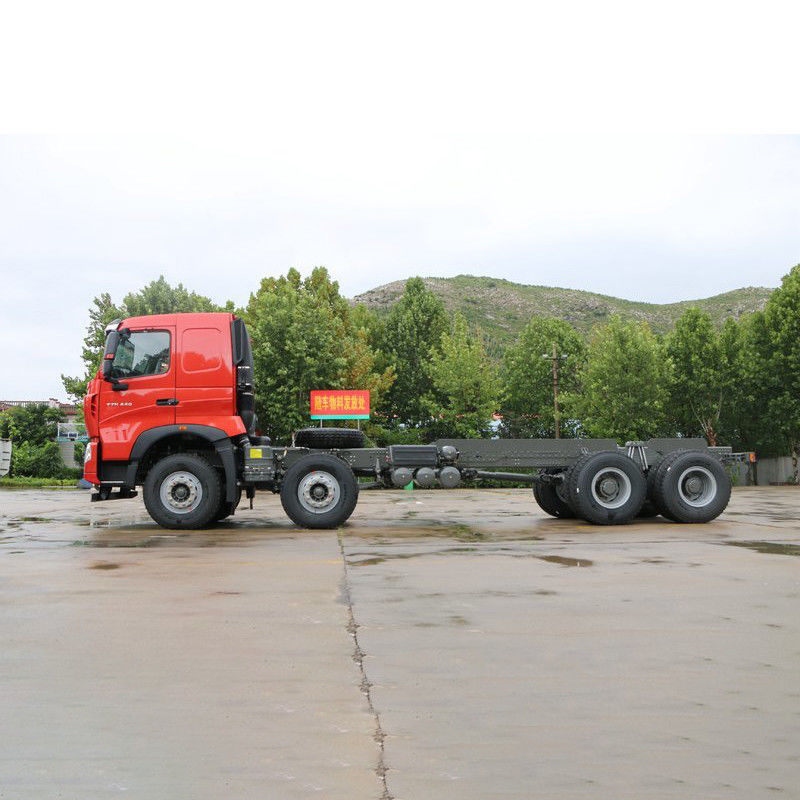 440hp 8*4 HOWO Dump Tipper Truck Second Hand Engine Capacity 8L Cruise Control None
