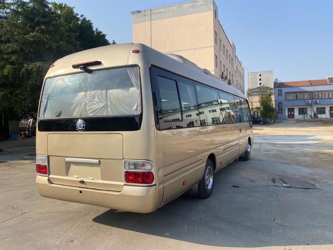 30 Seater Toyota Coaster Buses with Euro 3 Emission Standard and 4L Engine Capacity