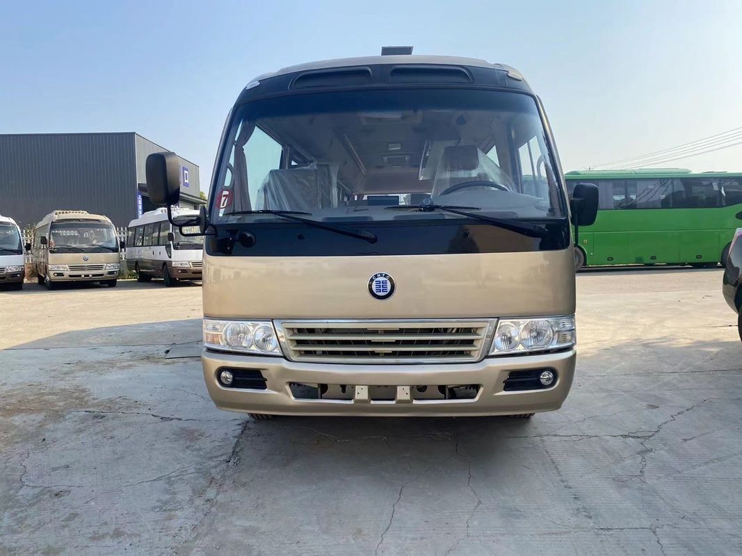 30 Seater Toyota Coaster Buses with Euro 3 Emission Standard and 4L Engine Capacity