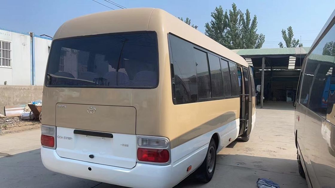 Max Power 113/5200kw Euro 3 Left Hand Drive Diesel 29 Seats Used Toyota Coaster Bus