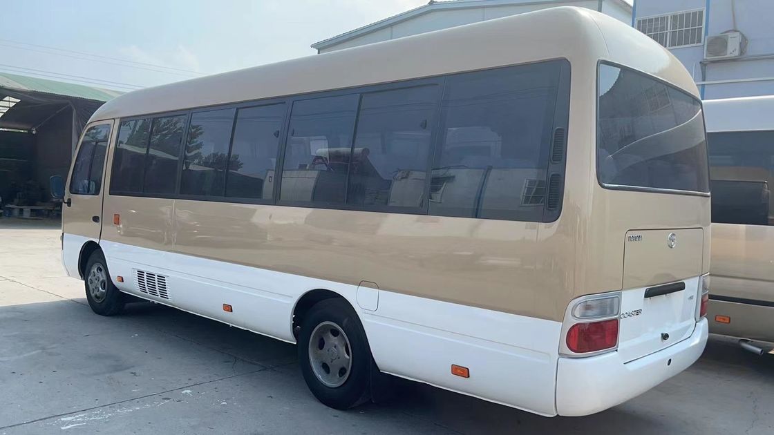 Max Power 113/5200kw Euro 3 Left Hand Drive Diesel 29 Seats Used Toyota Coaster Bus