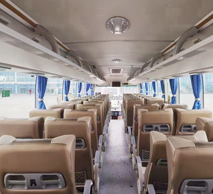 Manual Driver's Seat Adjustment Yutong 50 Seater Used Bus for in African Countries