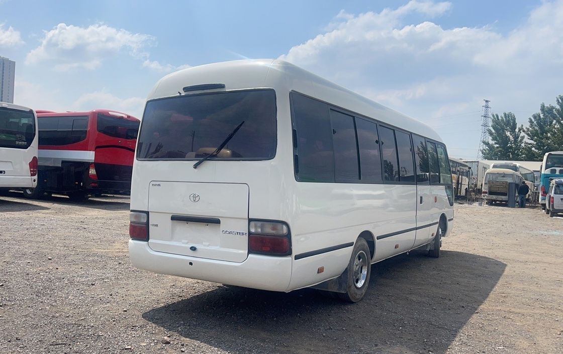 Good Condition Used Coaster Bus V6 4.0 6GR 2.7L VVT-I Manual Transmission 17-30 Seats
