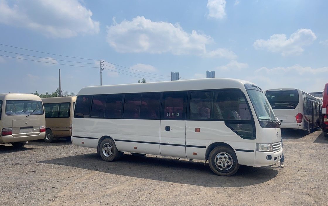 Good Condition Used Coaster Bus V6 4.0 6GR 2.7L VVT-I Manual Transmission 17-30 Seats
