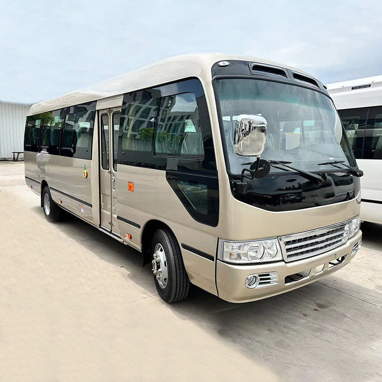 Left Hand Drive Coaster Bus with 215/75R17.5 Tires and Euro 2 Emission Standard at Best