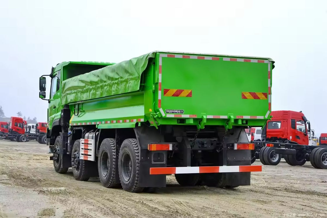 12 Wheeler 35 Ton 600hp Dongfeng Dump Truck for Sand Soil Stone Transporting Tipper
